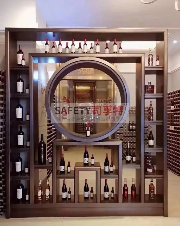 酒柜放到哪里合適？什么酒柜顯得高檔？【不銹鋼酒柜(圖2)