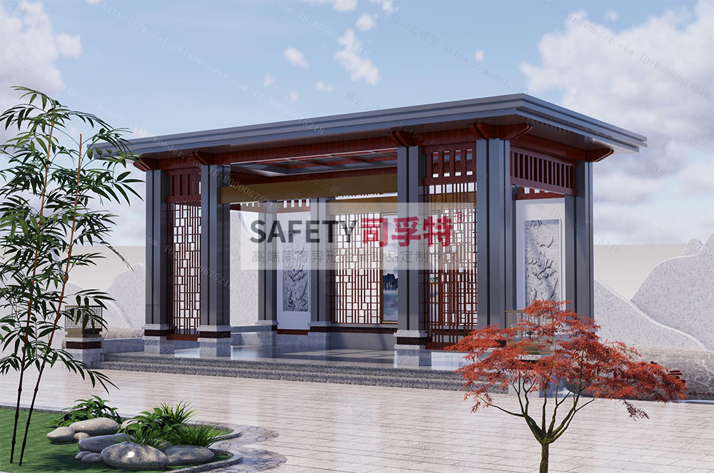 精制不銹鋼涼亭逐漸代替木質(zhì)涼亭，精制不銹鋼涼亭有哪些優(yōu)勢(圖5)